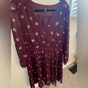 NEW YEAR SALE! Ann Taylor pleated flare dress